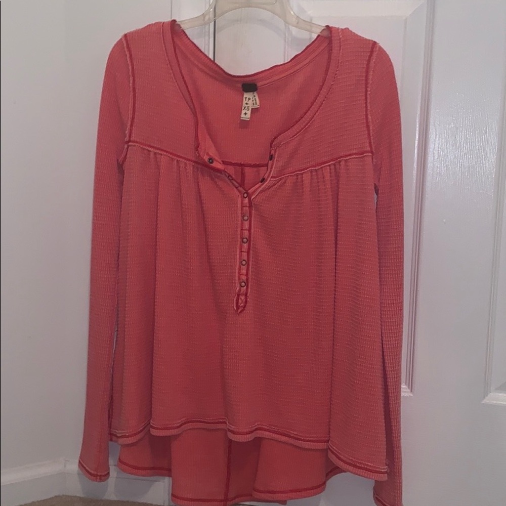 free people long sleeve shirt